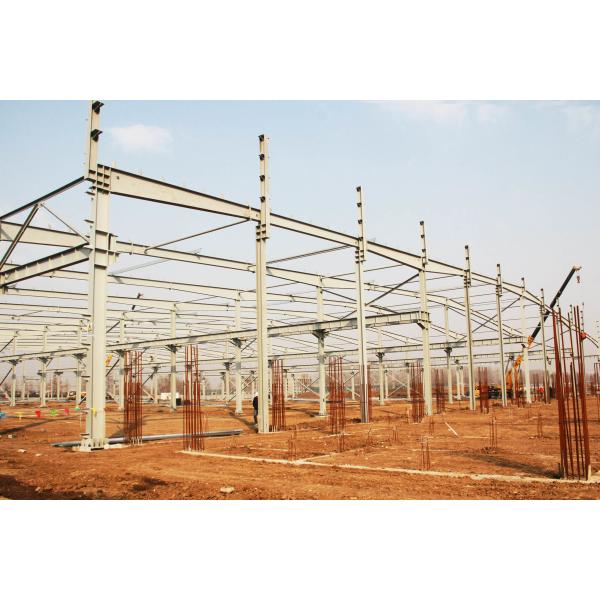 Galvanized Light Construction Steel Structure Prefabricated With Fast Constructi