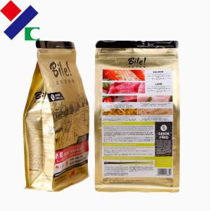 500 Gram Side Gusset Bags Customized Size For Dog Cat Food Packaging