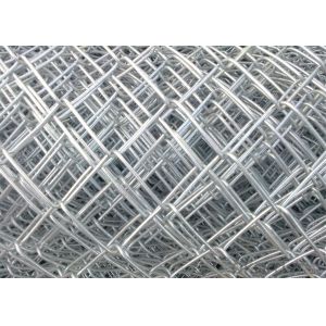 PVC coated galvanized chain link fence for baseball field