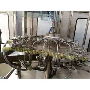 3 In 1 Monoblock Vitamin / Mineral Water Bottle Filling Filler