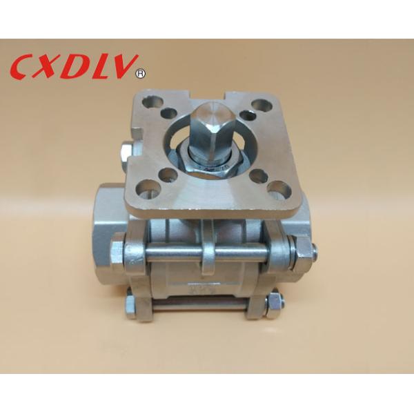 CF8M 1000wog Hydraulic BSPT 1 2 Inch Threaded Ball Valve Price Stainless Steel