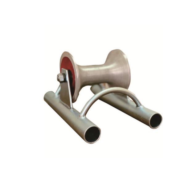 Buy 10KN Galvanized Nylon Sheave Cable Pulling Pulley at wholesale prices