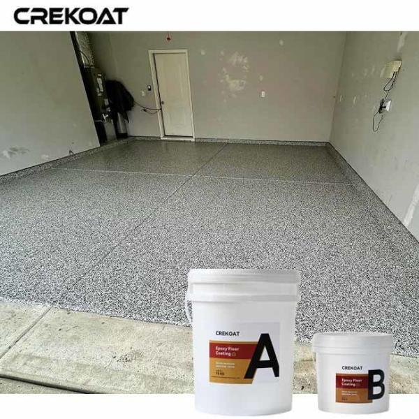 Buy Garage Paint With Flakes Epoxy Resin And Polyaspartic Coatings at wholesale prices