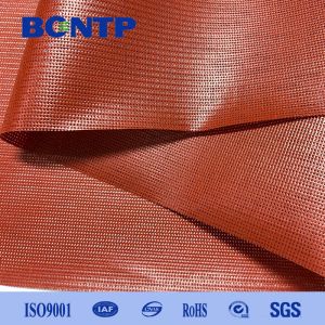 1000D PVC Coated see through polyester mesh fabric anti-uv high strength