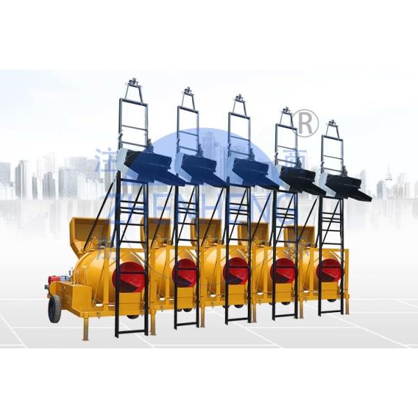 Buy High Automation JZR350 Diesel Concrete Mixer Hydraulic Hopper With Ladders at wholesale prices