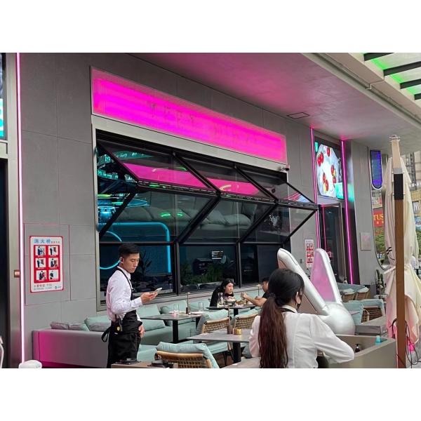 Slim-Profile Frameless Folding Window Illusion Creating Near-Invisible Transitions Between Interior and Deck Areas