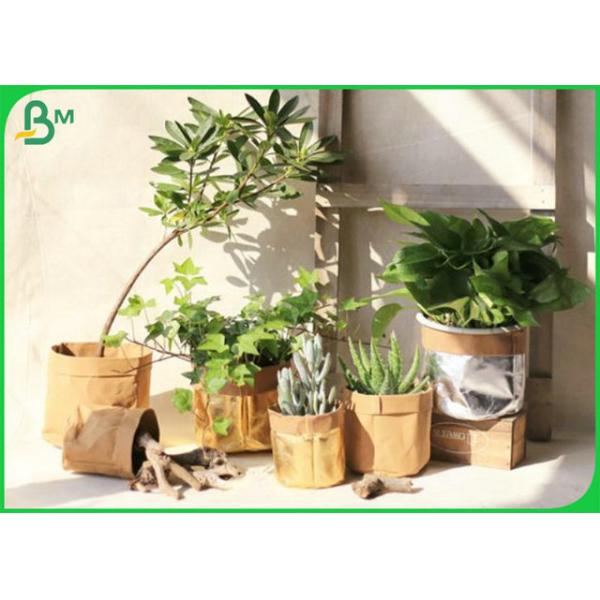 Biodegradable Golden Washable Kraft Fabric For Making Home Storage Bag Biodegradable Golden Washable Kraft Fabric For Making Home Storage Bag