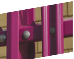 W Section Black European Type Palisade Wire Mesh Fence