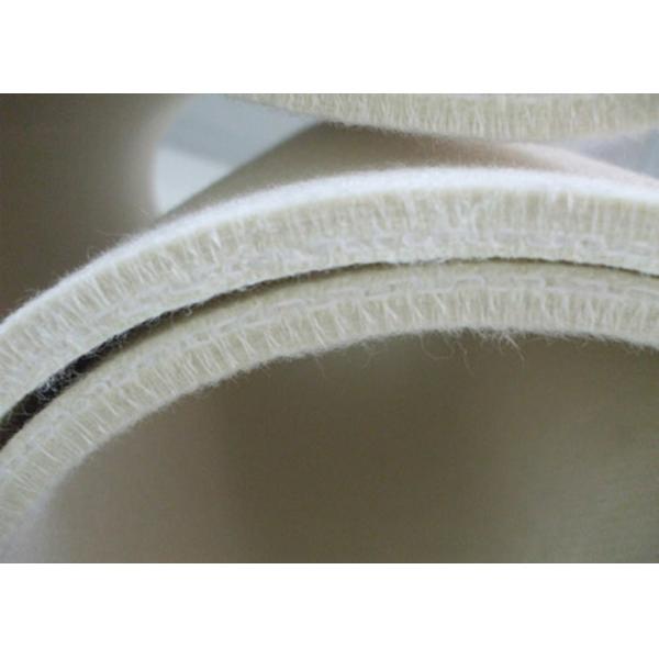 Buy 10mm White Color Nomex Calender Needle Felt For Textile Machinery at wholesale prices