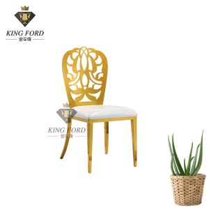 China OEM ODM Fire-Proof Dining Room Stainless Steel Chairs 7kg on sale