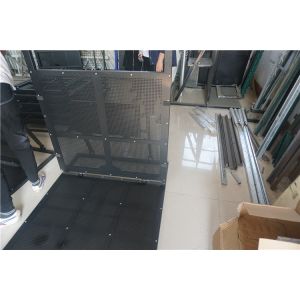 China Security Crowd Control Barriers Electrostatic Coating For Events / Traffic on sale