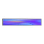 Custom 36.6 Inch Size Supermarket Indoor Advertising Media Player Strip Ultra
