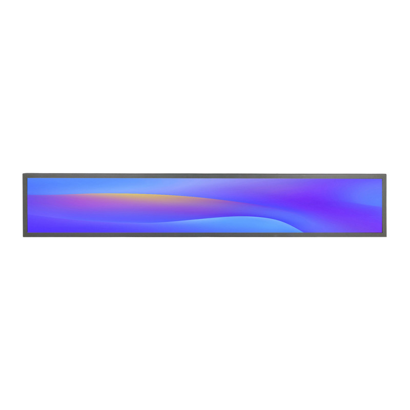 Custom 36.6 Inch Size Supermarket Indoor Advertising Media Player Strip Ultra