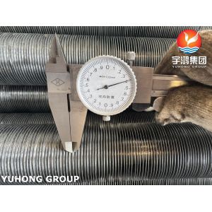 ASME SA192 KL Type Finned Tube with Al1060 Fins For Heat Recovery Steam