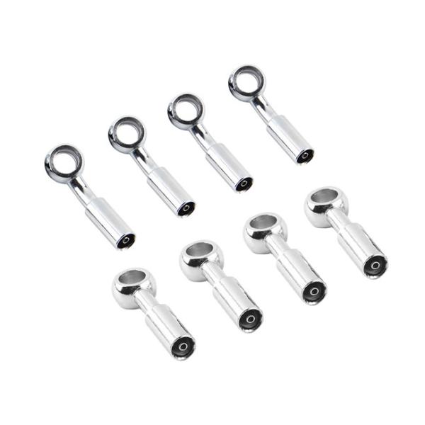Buy Carbon Steel Brake Line Banjo Fitting Chromed Plated 28 Degree at wholesale prices