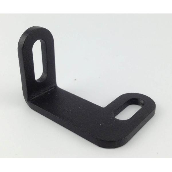 Black Powder Coated Metal Stamping Parts with SGS Certification and Customized