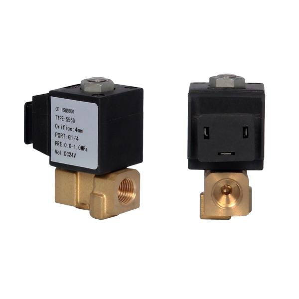 Home Coffee Machine Explosion Proof Solenoid Valve , Food Grade Brass Solenoid Valve
