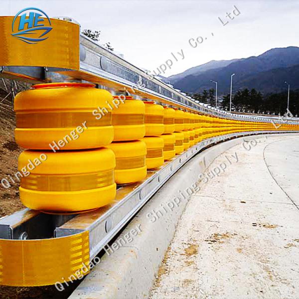 Highway PVC EVA Vehicle Rolling Safety Road Guardrail Barrier System