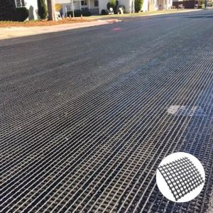 PP geogrid Polyester (PET) geogrid Fiberglass geogrid Steel Plastic Bi