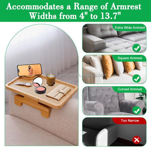 Countertop Serving Bamboo Platter Tray Plate Dish Rectangle