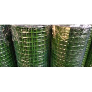 Pvc Coated Galvanised Diamond 0.5mm Iron Wire Mesh