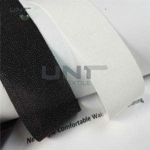 Plain Weave Big Elasticity Waistband Interlining Material For Pants Waist