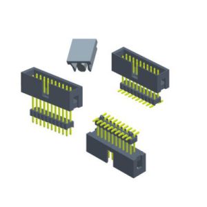 Brass 1000VAC 3AMP 2.54mm Box Header SMT Connector