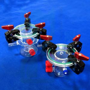 High Temperature Resistance Quartz Glass Retort Quartz Glass Reactor For