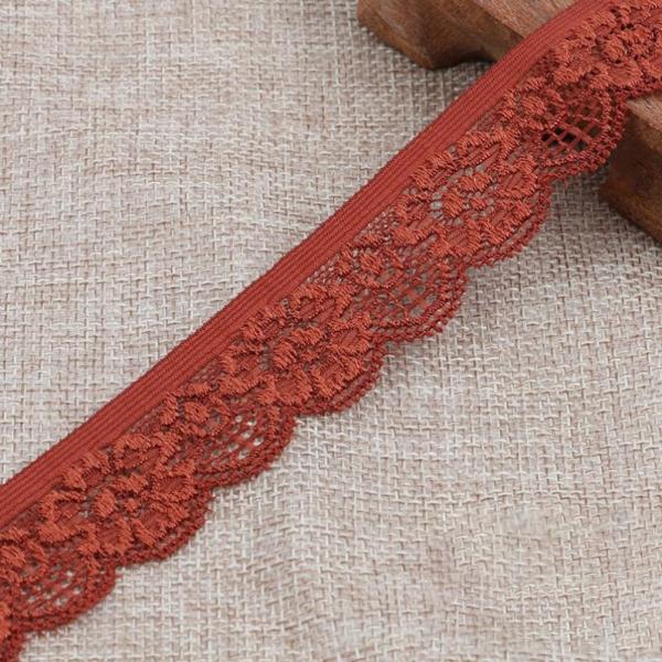 Eco-friendly colorful lace fabric for lady dress flower eyelet embroidery white lace trim