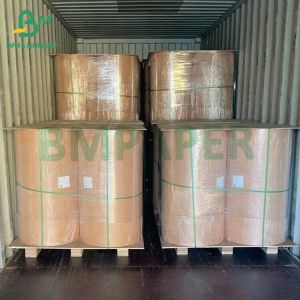 Quality High Strength Good Extensible 70 90 GSM Brown Kraft Paper Burst Resistance for sale