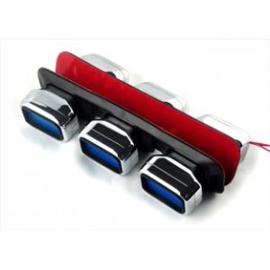 LED Car Brake Light/Lamp Three Straight Heads FY-AB008