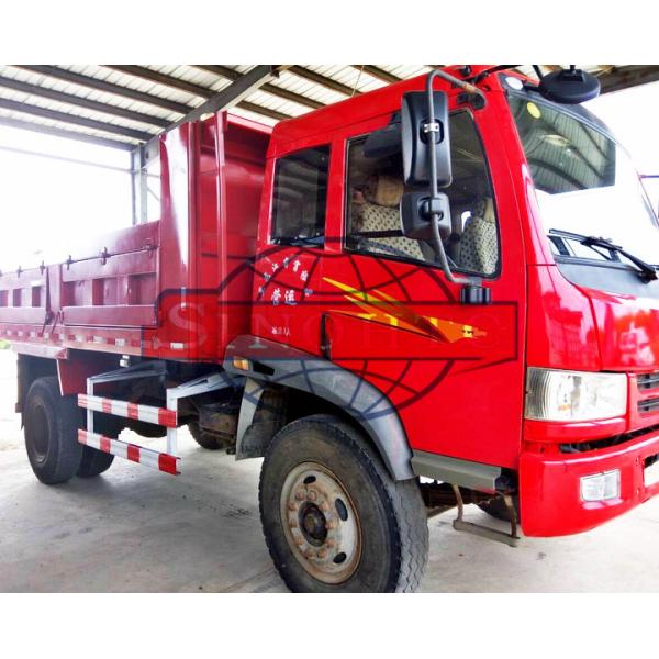 Light Medium Duty 7 Ton Tipper Truck With Right Hand Driving Steering 4x2 Type