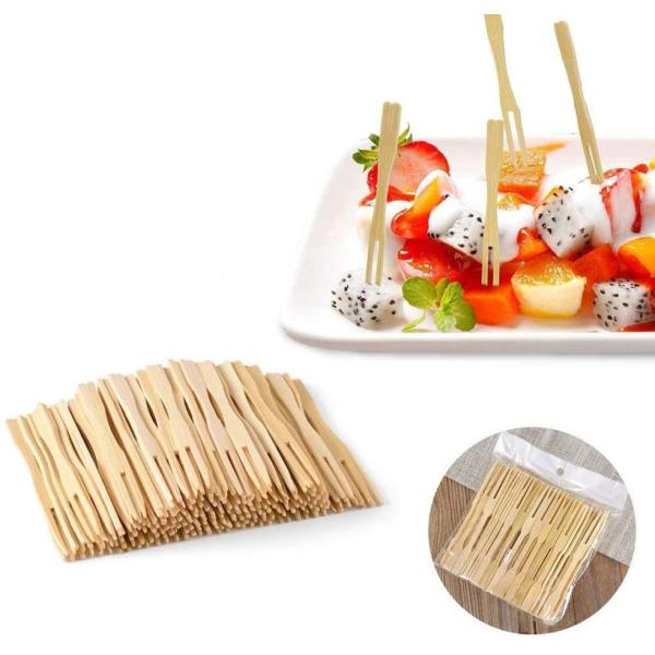 Buy Bleached Grade A 3.5 Inch Fruit Skewer Sticks at wholesale prices