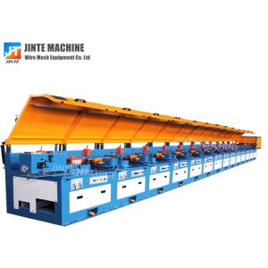 JINTE ISO Straight Line Pulley Wire Drawing Machine