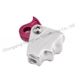 Stay Safe While Climbing Lightweight Aluminum Rope Grab for Essential Fall