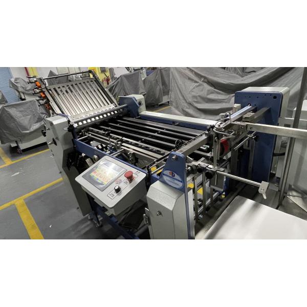 Buy Industrial Heavy Duty A3 Paper Folding Machine Gear Driving Type at wholesale prices