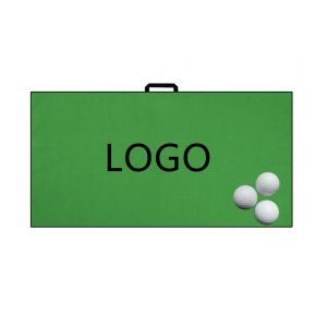 Quality Custom Golf Sport Microfiber Waffle Golf Towel Foldable for sale