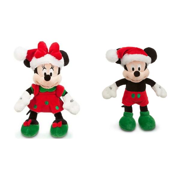 Buy Red Disney Plush Toys Christmas Mickey Mouse Stuffed 45cm Customized at wholesale prices