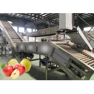 SUS 304 Apple Juice Processing Line Turnkey Projects Automation