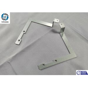 Electro Galvanized Precision Sheet Metal Fabrication Parts Metal Z Shaped