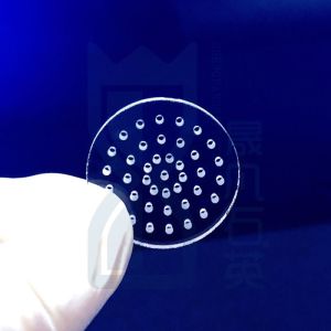 Uv Optical Quartz Glass Crystal Plate Transparent Thin 100mm