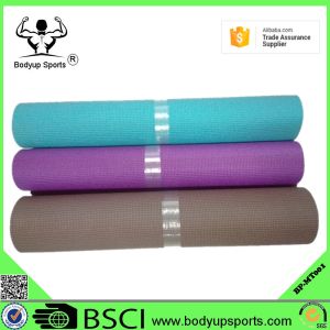 Eco-friendly PVC Exercise Fitness Yoga Mat with Custom Logo