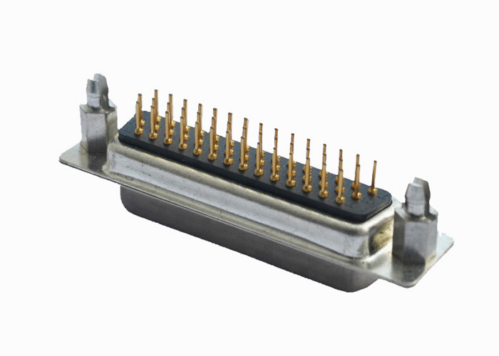 Quality 44 Pin D Type Female Connector Double Row PBT Material ISO9001 Approved for sale