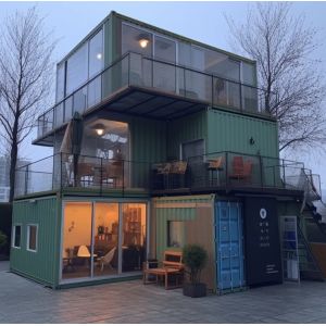 Sandwich Wall Panel Assembled Detachable Container Prefabricated House for 20ft