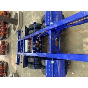 King Pin 2" 50mm or3.5" 90mm CIMC Steel Skeleton Semi Trailer for Custom's