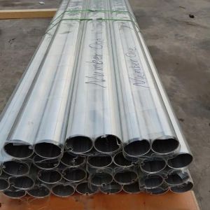 Customized Large Diameter Round Honed Aluminium Tubes Pipe with 0.5mm-10mm