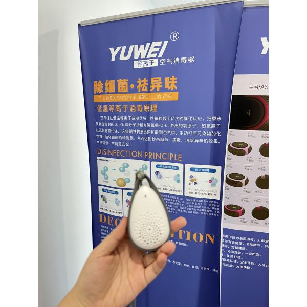 VDETTE NC01 Portable Wearable Air Purifier With Cold Plasma Technology White