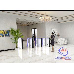 40 Person / Minute Swing Barrier Gate Access Control Low Noise Automatic For