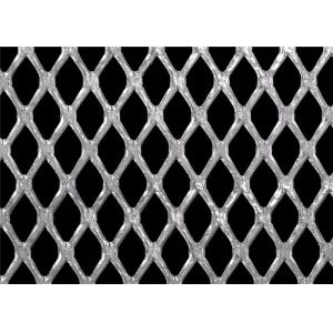 Heavy Stainless Steel Expanded Metal Mesh Strong Tensile Strength