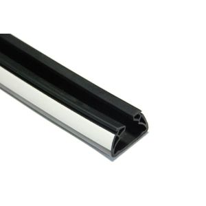 Quality Window And Door U Shaped Rubber Seals , EPDM Solid Seal with White Strips for sale